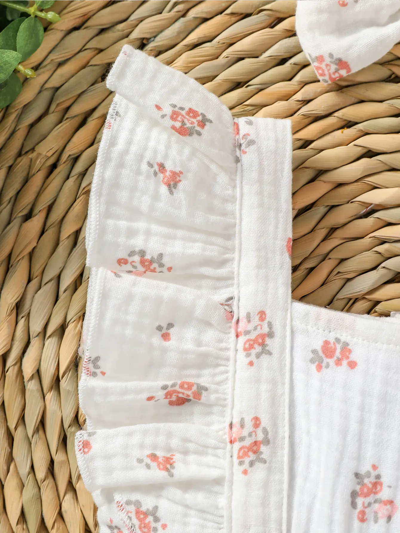 2024 Baby girls Summer Sleeveless Print Flower Cotton Streetwear Fashion Dress (0-6M)