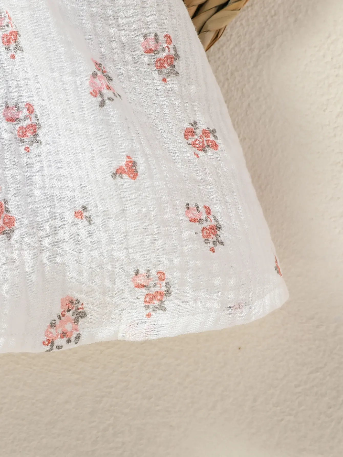 2024 Baby girls Summer Sleeveless Print Flower Cotton Streetwear Fashion Dress (0-6M)