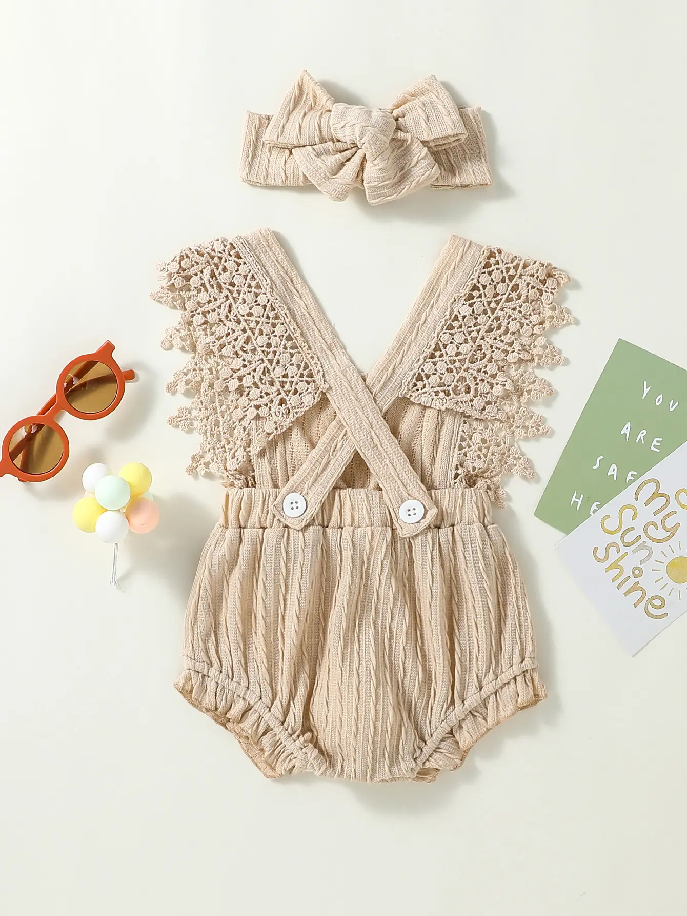 2024 Baby Girl Cute Summer Sleeveless Solid With Bow Dress For Streetwear Outdoor +Clothig