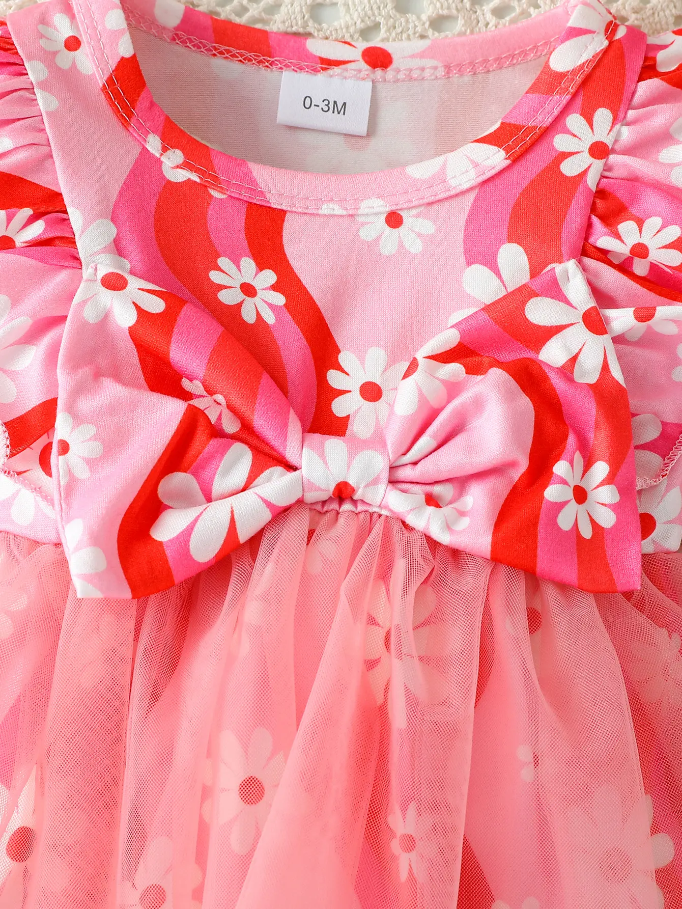 2025 Summer New Style Floral Print Long-Sleeved Bow-Trimmed Shorts Romper Casual Two-Piece Set