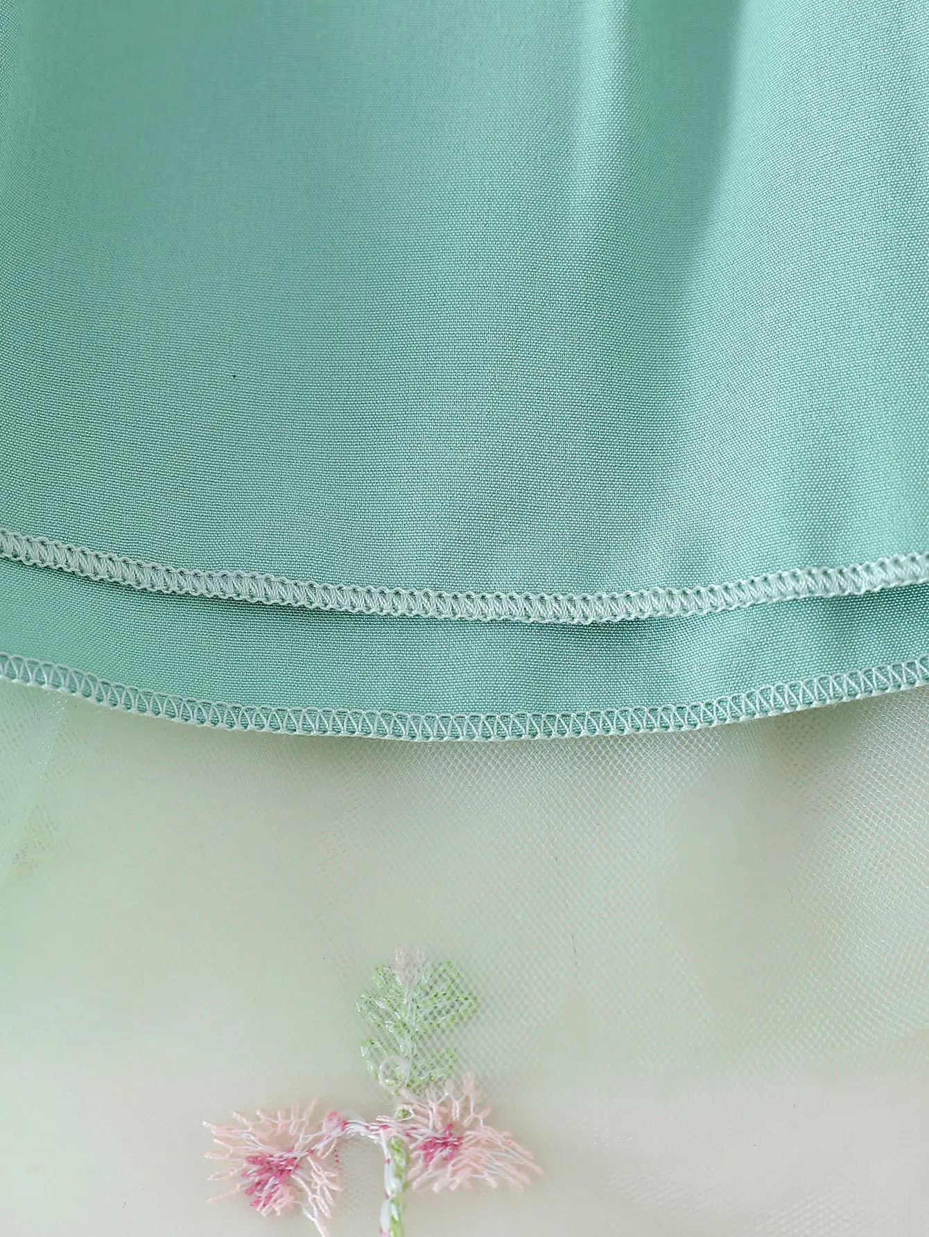 2025 New Arrival Summer Short-sleeved Embroidered Net Dress, Fresh Princess Dress with Bow, Casual and Versatile.