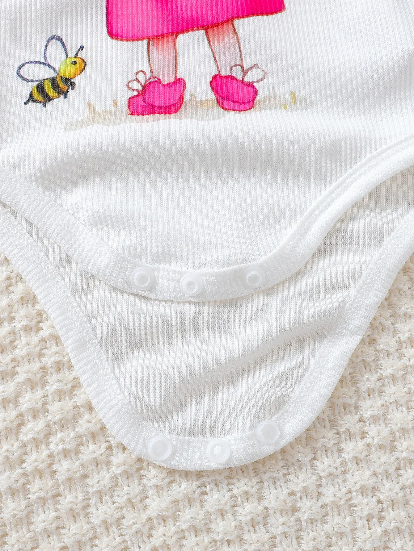 2025 Summer New Infant Long Sleeve Overall with Elephant Print and Strap Skirt