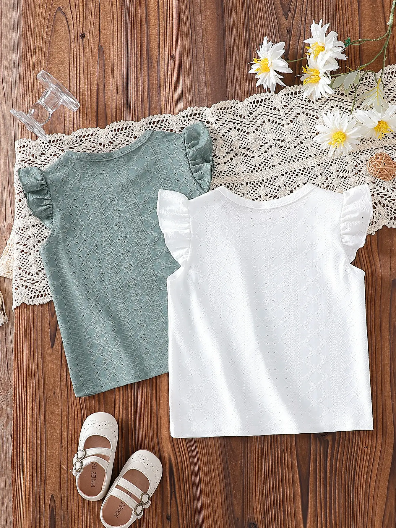 2025 Summer New Solid Color Sleeveless Top Casual and Versatile Two-Piece Set