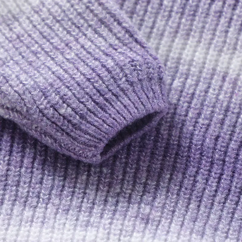 Bright Patchwork Basic Daily Formal Wear Long Sleeve Baby Girls Sweaters Soft Knitwear Polyester Newborn Infant Sweatshirt