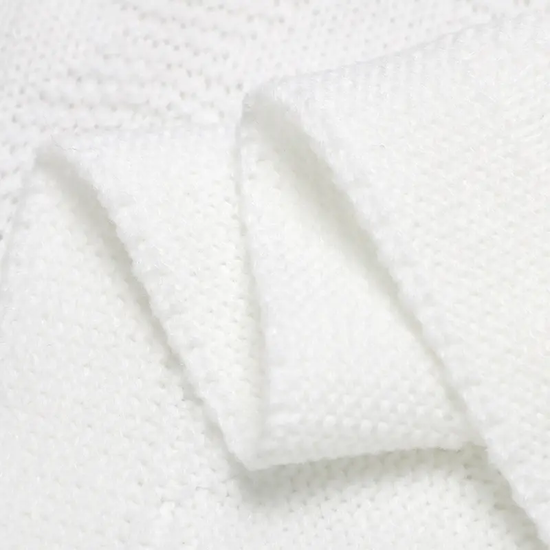 Plain Rhombus Pattern 0-24 Months Newborn Boys & Girls Security Blankets Knitwear Acrylic Baby Swaddle Wraps Soft Infant Blanket