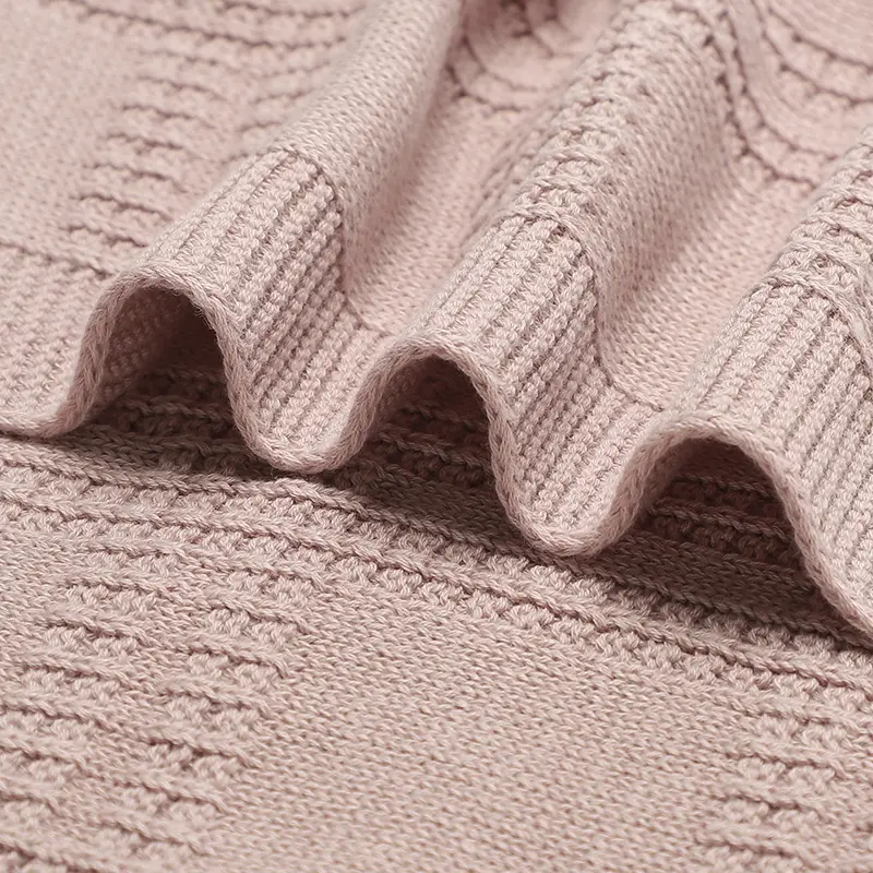Square Pattern Baby Muslin Swaddle Blankets Skin-friendly Infant Security Blanket 0-24 Months Newborn Toddler Receiving Blankets