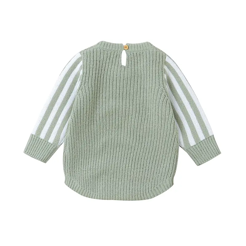 Pocket attached Long Sleeve Baby Boys & Girls Rompers Soft Texture 0-18 Months Newborn Infant Jumpsuit Bodysuit One-piece Outfit