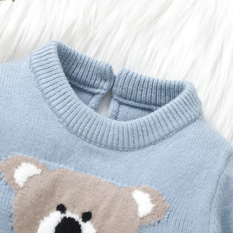 Sweet Autumn Winter Long Sleeve Baby Boys & Girls Rompers + Hat Outfits Soft Knitwear Newborn Infant Bodysuit Jumpsuit Playsuit