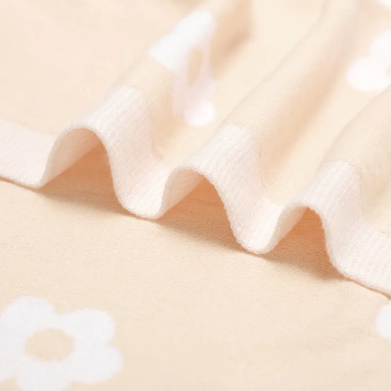 Fresh Pastel Floral Pattern Muslin Baby Swaddle Blankets Soft Newborn Security Blanket 0-24 Months Infant Receiving Blankets
