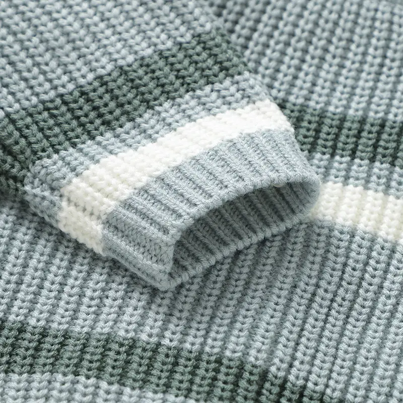 Daily Wear Knitted Acrylic O-neck Long Sleeve Baby Boys & Girls Sweaters Soft 6-36 Months Newborn Infant Sweatshirt For Fall