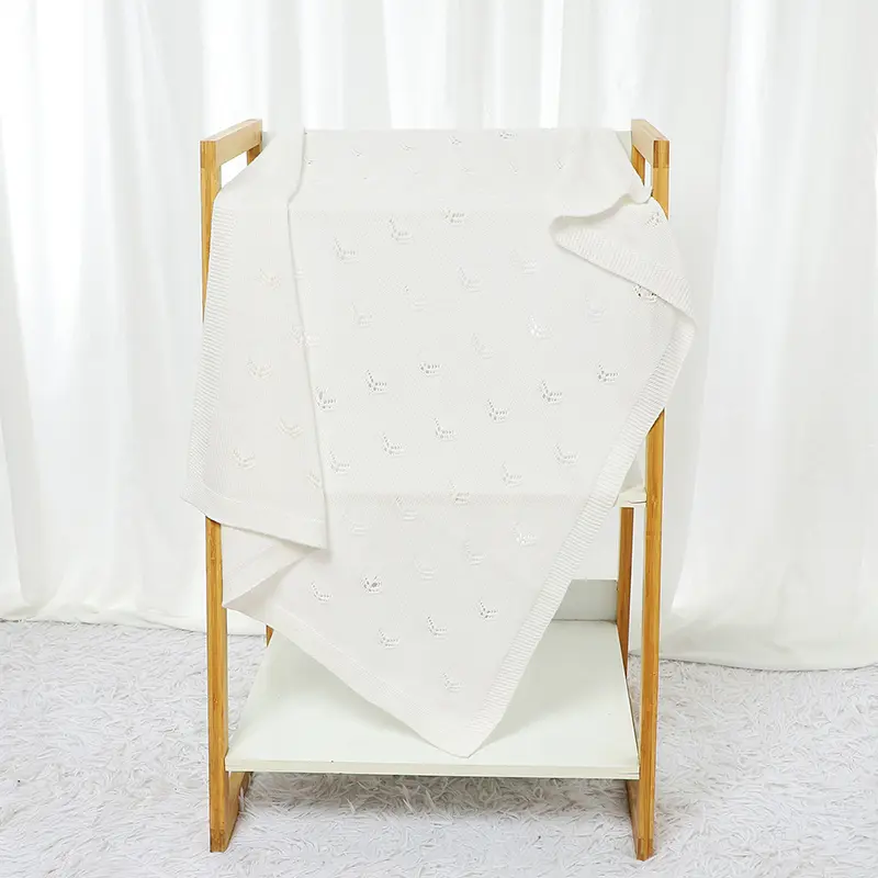 Solid Color Muslin Baby Swaddle Blankets Plain Breathable Infant Crib Blanket Newborn Boys & Girls Cover Towel Blankets