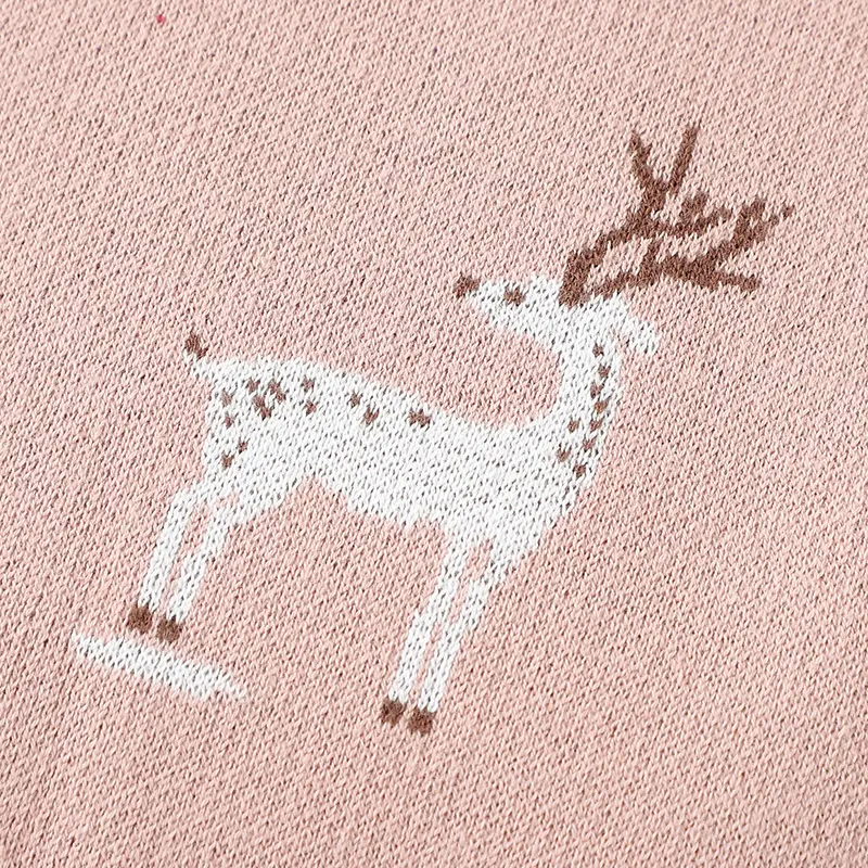 Reindeer Pattern 70 By 90 cm Newborn Baby Boys & Girls Security Blankets Light Baby 0-24 Months Infant Cotton Swaddle Blanket