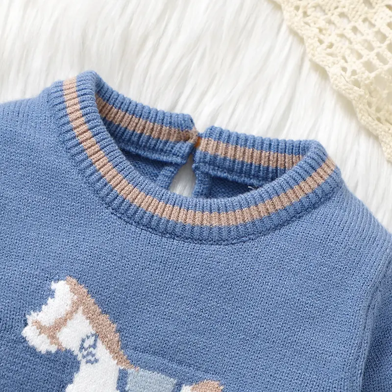 Skin-friendly Baby Rompers Long Sleeve Knitted Newborn Boys & Girls  Bodysuit Jumpsuits Autumn Winter Soft Infant Outfits