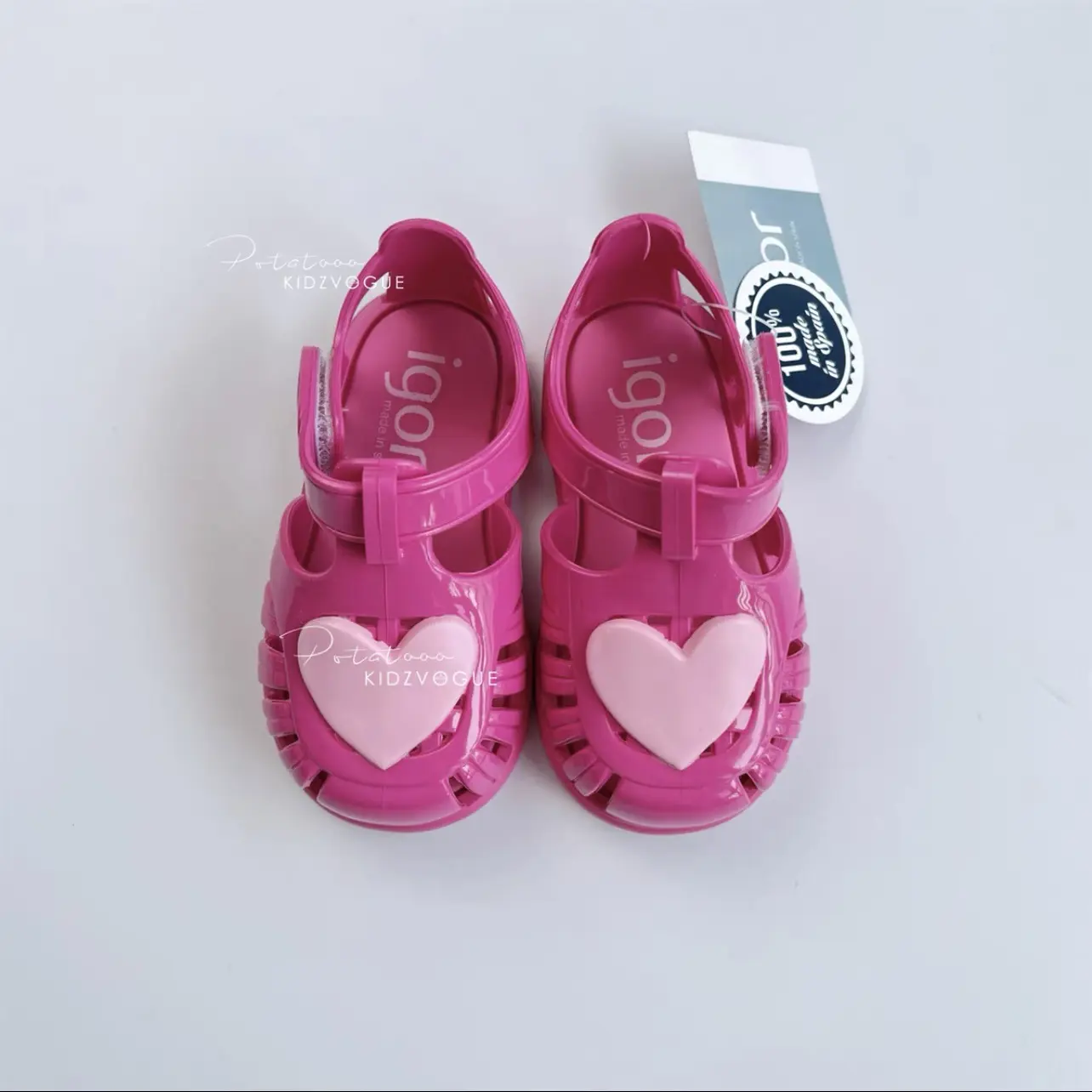 2025 Summer New Products For Boys And Girls: Solid Color Casual Baotou Roman Sandals With Velcro Beach Shoes