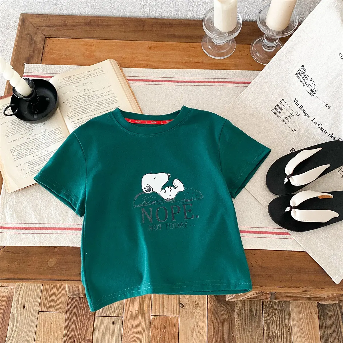 Children's Cute T-shirt Fashion Summer Boys And Girls Cute Casual Top Short Sleeved T-shirt Children's Cartoon Pattern T-shirt