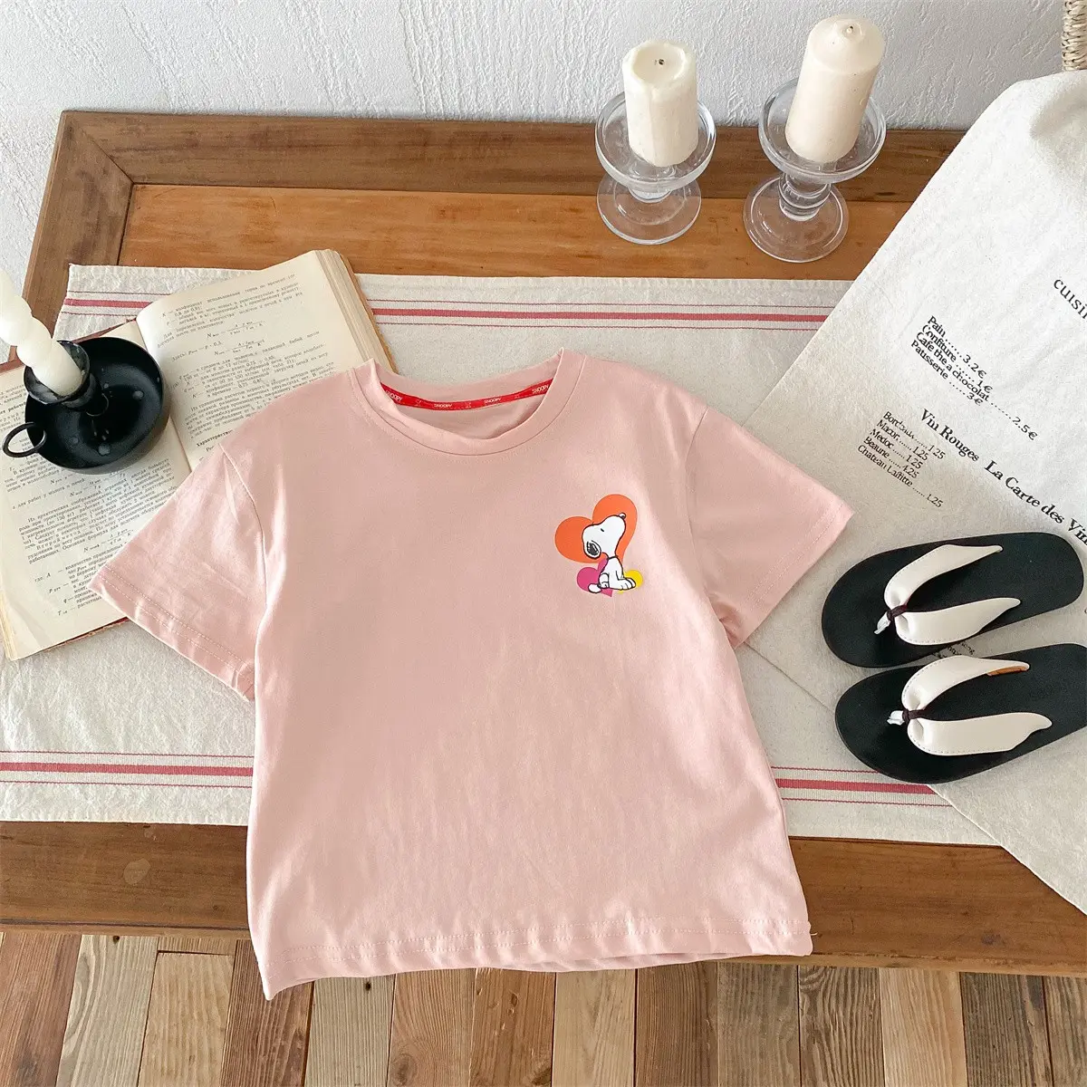 Children's Cute T-shirt Fashion Summer Boys And Girls Cute Casual Top Short Sleeved T-shirt Children's Cartoon Pattern T-shirt