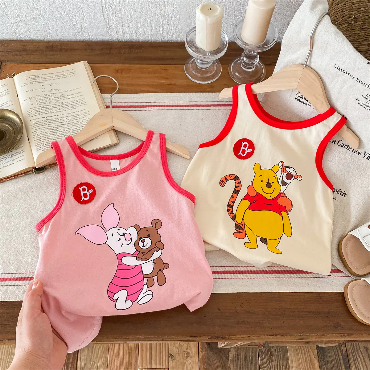 Baby Girls T-shirts for Kids Summer Sleeveless Knitted Tops Vest Outfits Girls Cute Halter Tops Tees Children Clothing