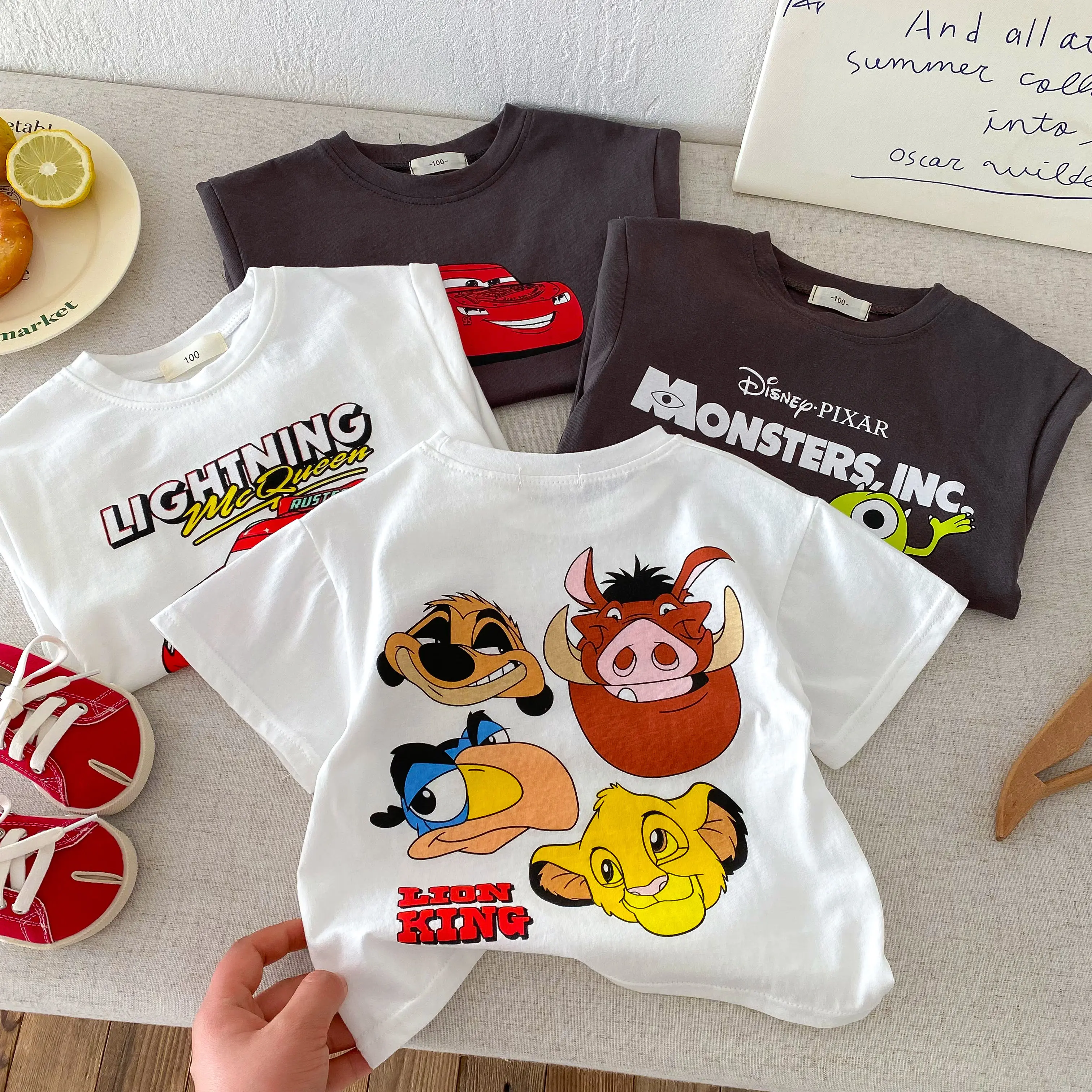 2025 New Children's Summer Top Cartoon T-shirt Short Sleeve Shirt For Boys And Girls Fashion T-shirt Short Sleeve