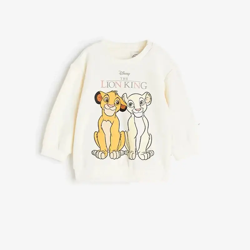 Long Sleeve Cartoon Sweatshirt Outfits New Boys Girls Spring Autumn Clothes Two Piece Sets For Kids Full Print Hoodies+pants