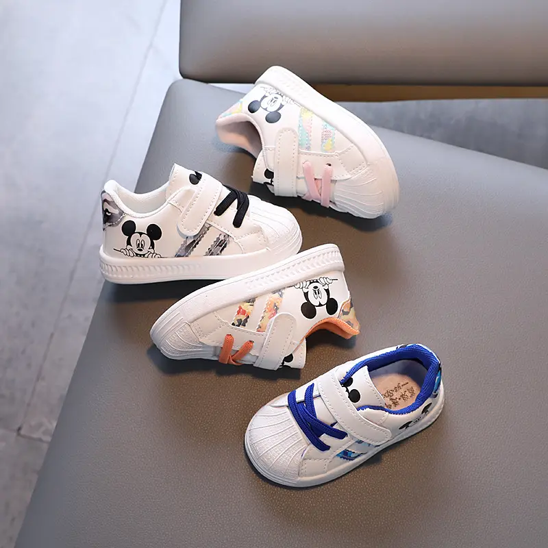 Children's Popular Outdoor Sports Shoes Children Breathable Mesh Running Shoes Baby Comfortable Sports Shoes Boys Casual Sneaker