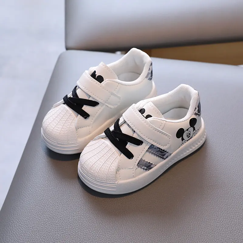 Children's Popular Outdoor Sports Shoes Children Breathable Mesh Running Shoes Baby Comfortable Sports Shoes Boys Casual Sneaker
