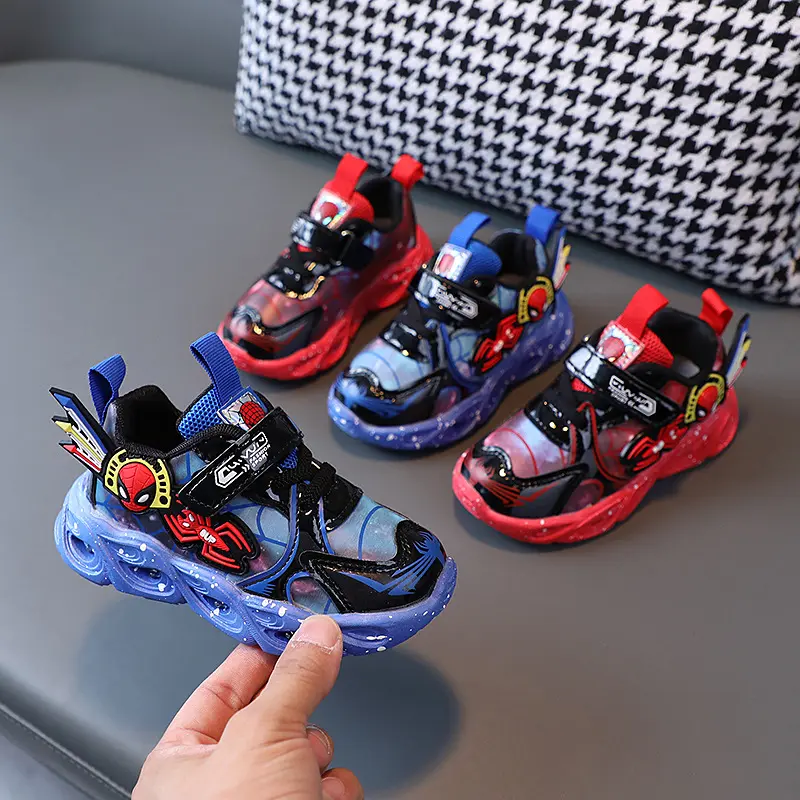 Shining Cartoon Children's Shoes New Boys And Girls Sports Shoes Shining Shoes Spring And Autumn Led Children's Shoes