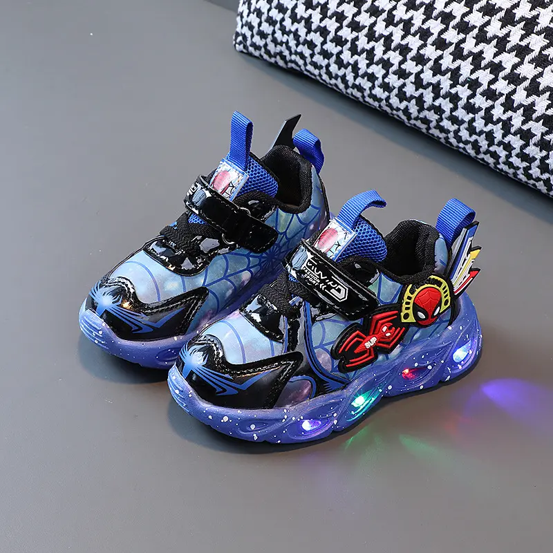 Shining Cartoon Children's Shoes New Boys And Girls Sports Shoes Shining Shoes Spring And Autumn Led Children's Shoes