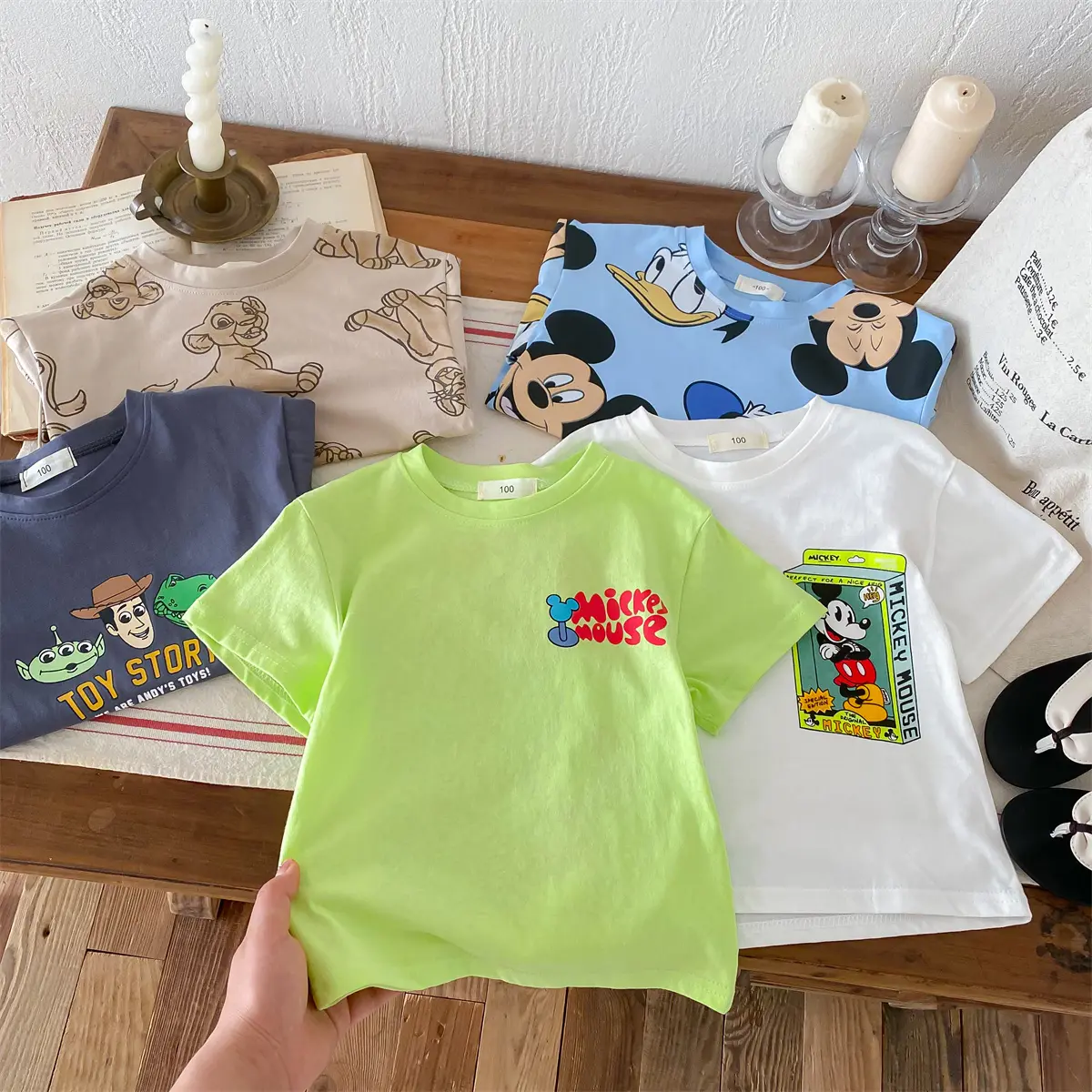 Summer New Top Children's T-shirt Fashion Round Neck Short Sleeve Anime Children's Boys And Girls Casual T-shirt