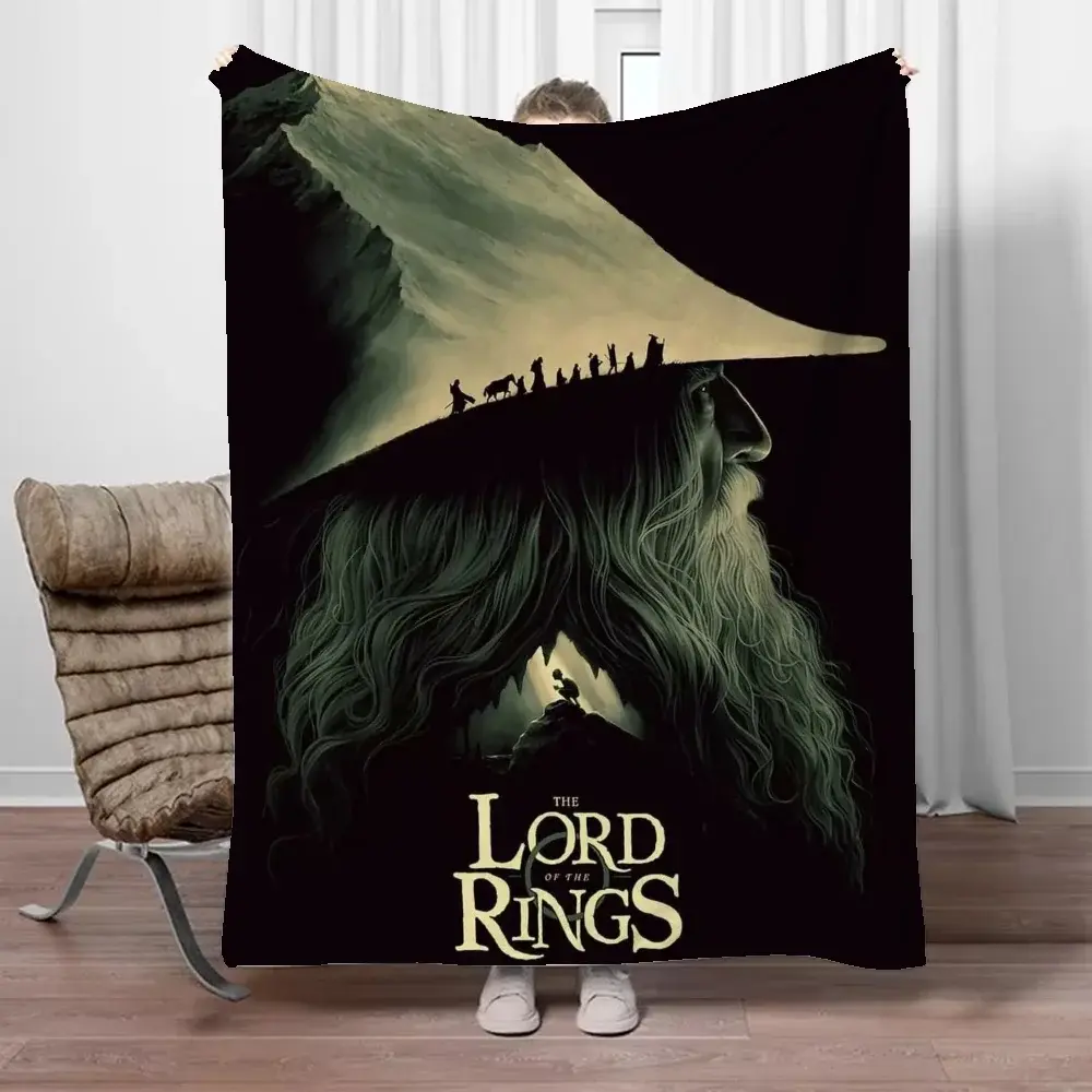 Cobertor tecido personalizado para sofá, Cama Interior para Casa, Cama de Luxo, King Size, O Senhor dos Anéis, Arcteryx