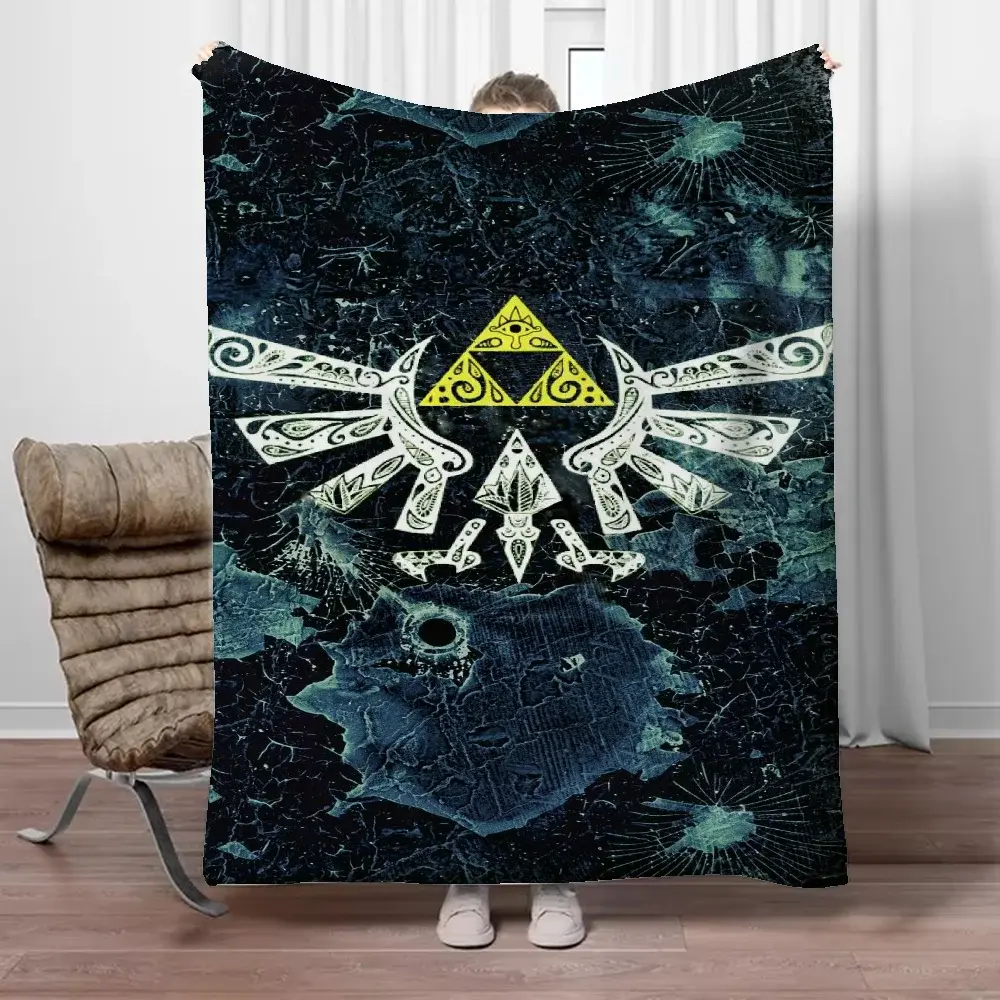 Luxo Zeldas Bed Blankets & Throws, Home Interior Funny Blanket, Toalha de Praia, Piquenique Lance, Sofá, King Size