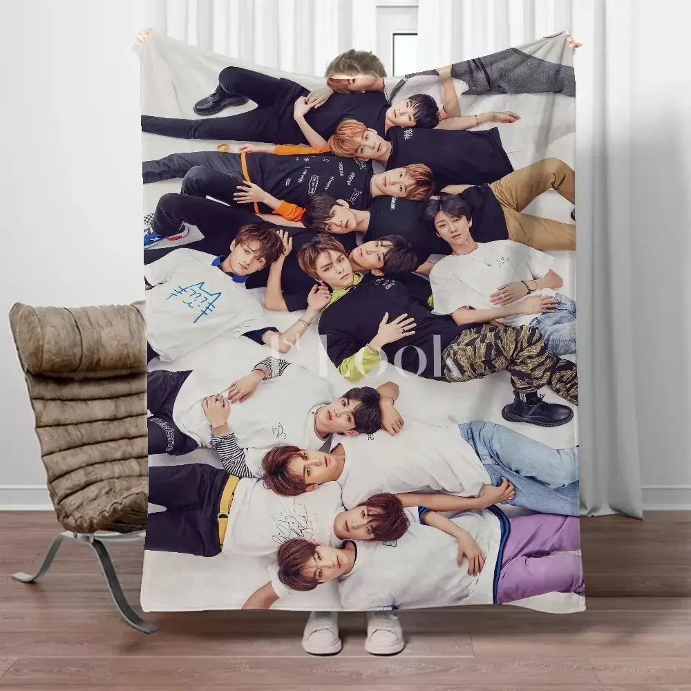 Kpop Inverno Cobertores e Lança para Sofá, Luxo Kpop, Jacarta, Designer Throw Blanket, Interior Knee Nap para Casa