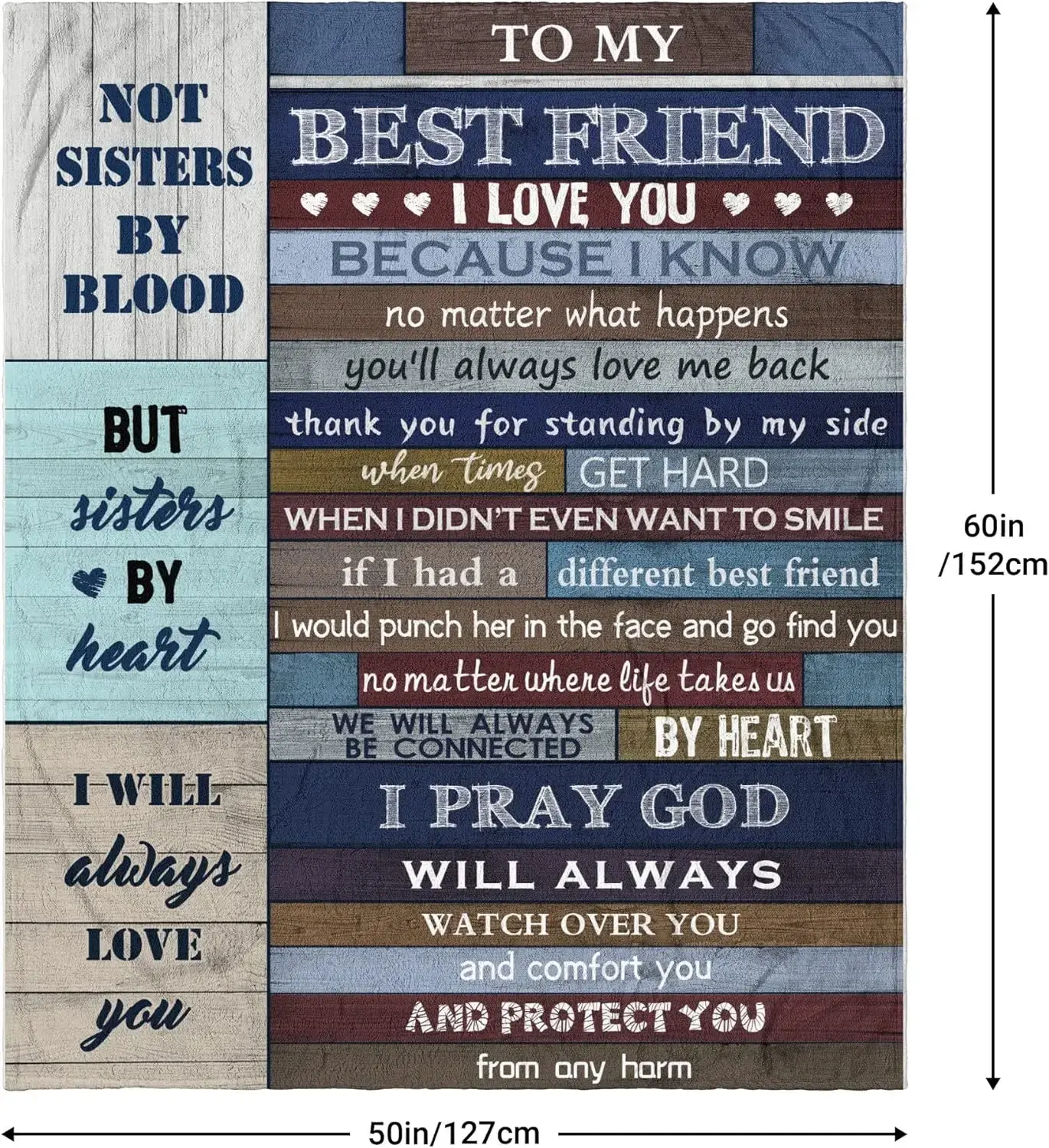Birthday gift for female friends, best gift blanket for family, super soft blanket, suitable for bedroom, bed, sofa, home travel