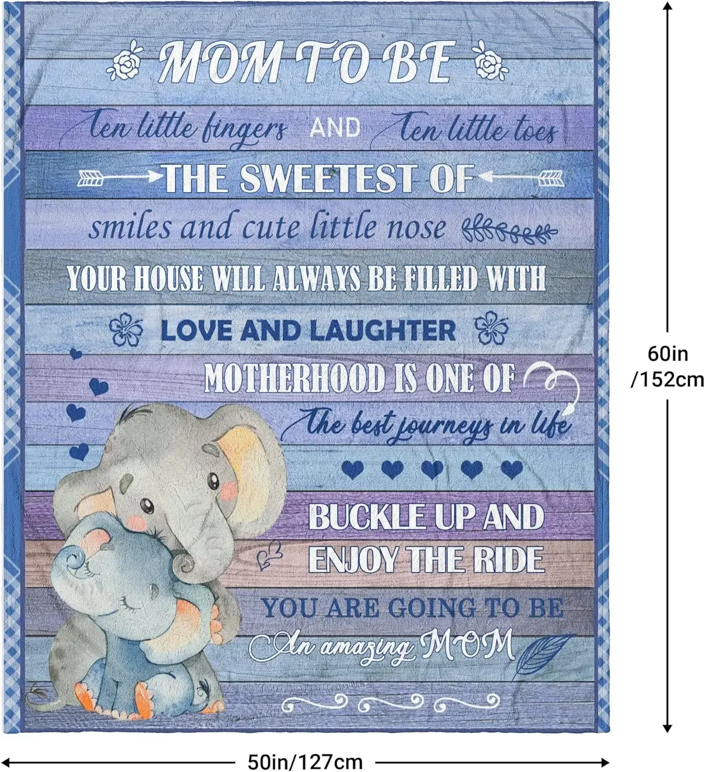 Postpartum new mother blanket, baby gift for first-time mothers, soft everyday blanket, gift for new mothers, sofa bed