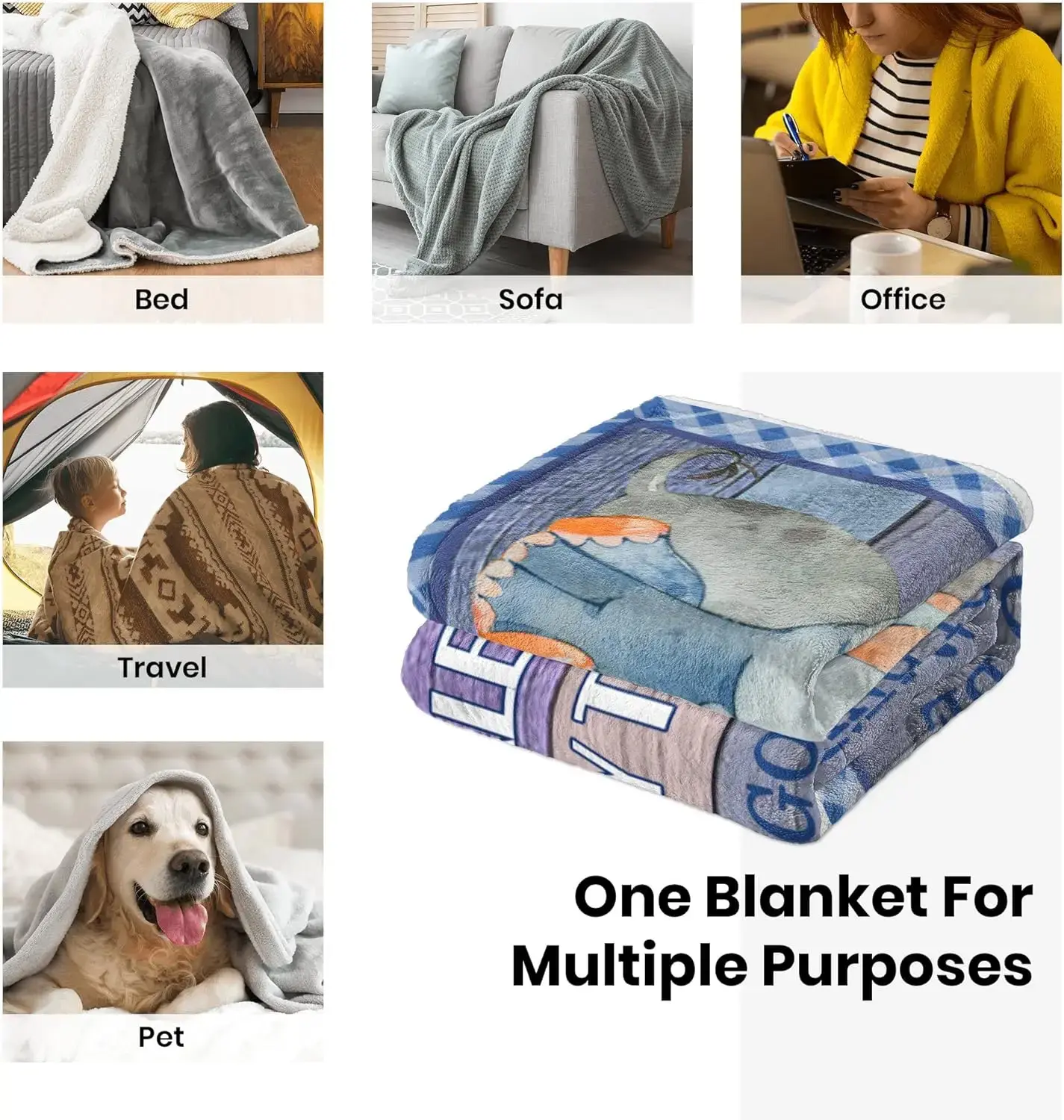 Postpartum new mother blanket, baby gift for first-time mothers, soft everyday blanket, gift for new mothers, sofa bed