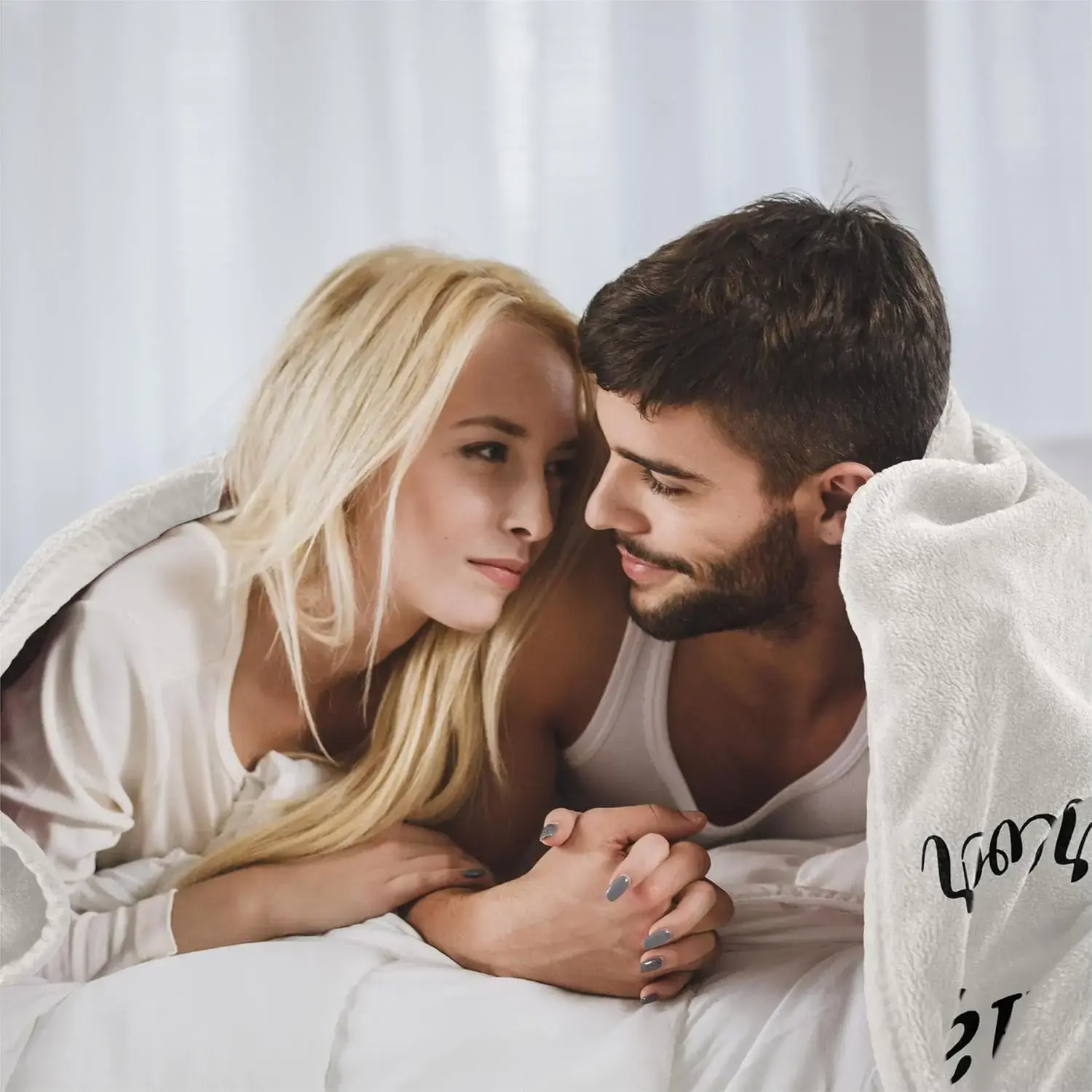His and her anniversary wedding, birthday gift blanket, super soft sofa cover blanket, suitable for home travel