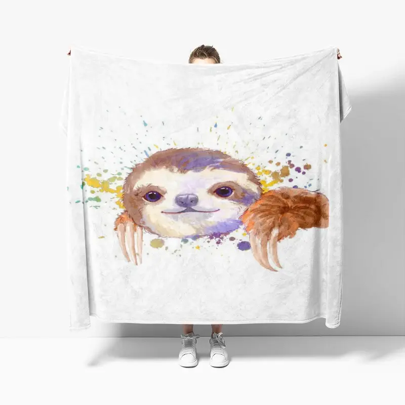 Cobertor de pelúcia macio anime, Decoração para casa, Colcha grossa, Animais na cama, Cobertor do sofá, Inverno