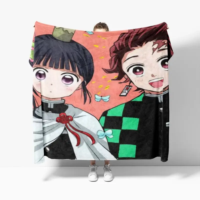 Cobertor de pelúcia macio anime, Decoração para casa, Colcha grossa, Animais na cama, Cobertor do sofá, Inverno