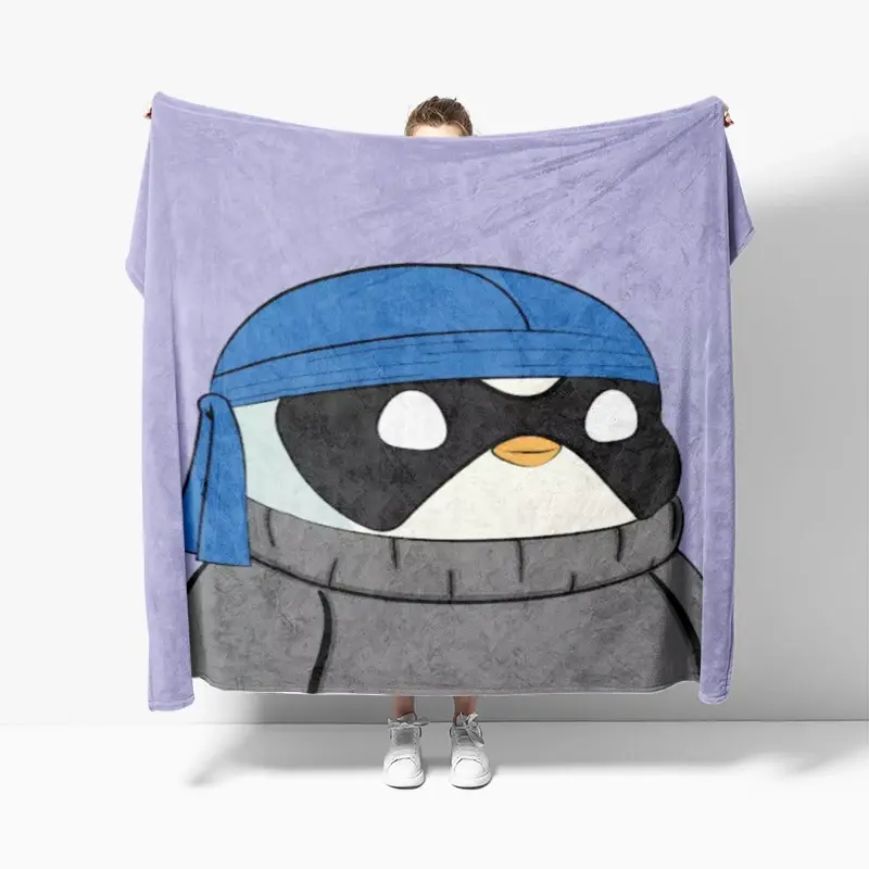 Cobertor de pelúcia macio anime, Decoração para casa, Colcha grossa, Animais na cama, Cobertor do sofá, Inverno