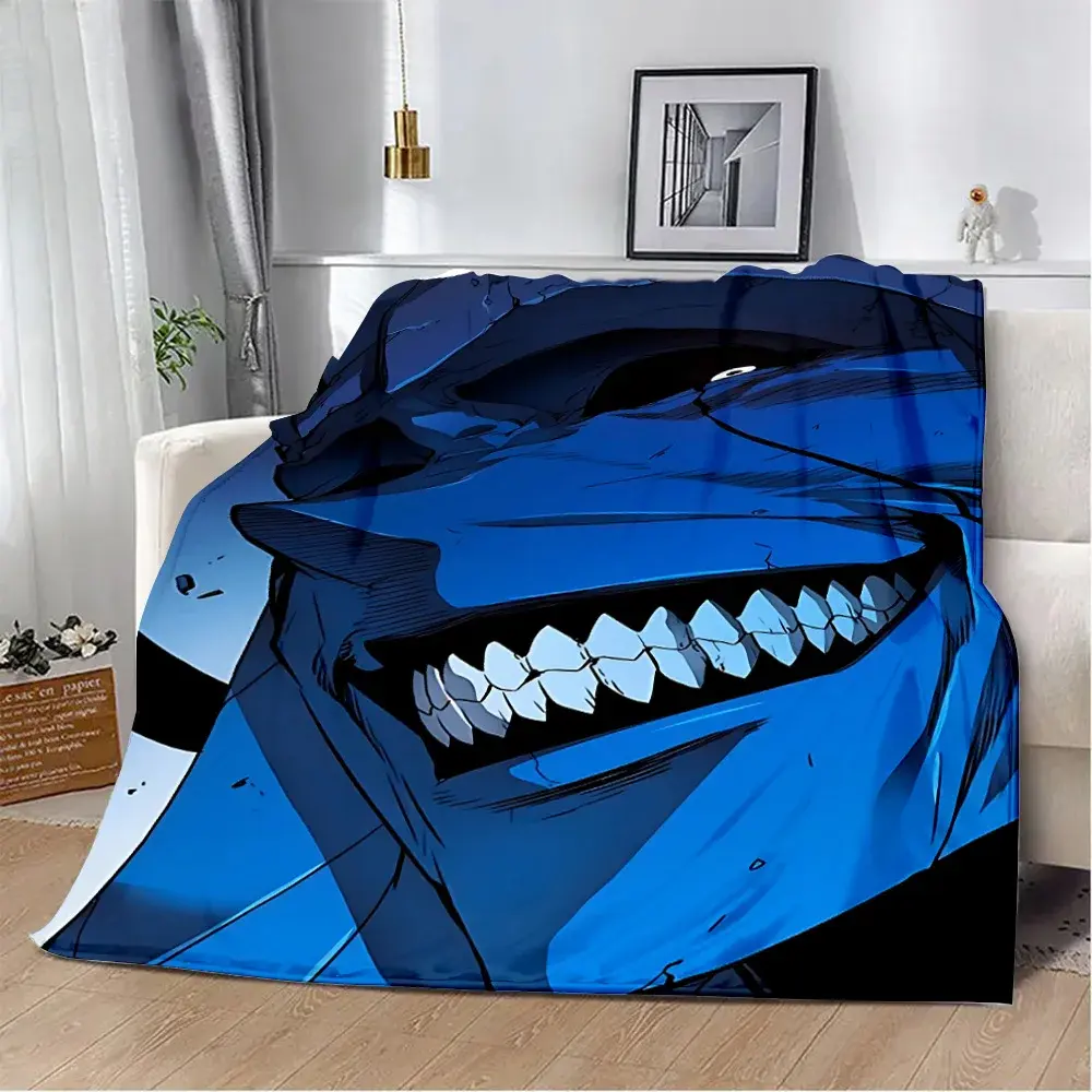 Solo Leveling Printed Blanket Picnic Blankets Warm Blanket Soft and Comfortable Blanket Home Travel Birthday Gift
