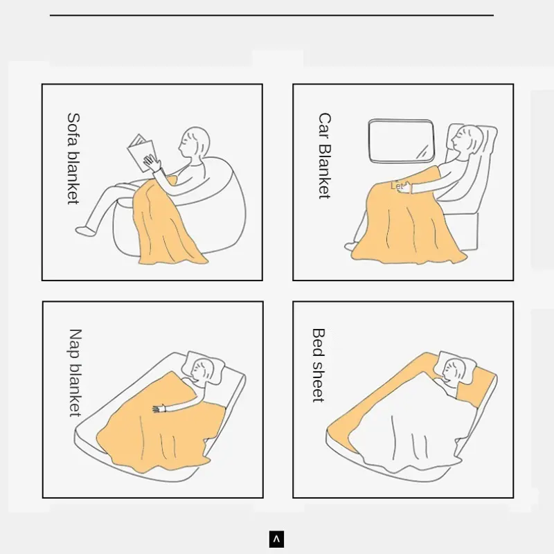 Solid Milk Velvet Blanket Bed Sheet Blankets Single Dormitory Student Coral Velvet Air Conditioning Nap Blanket Sofa Blankets