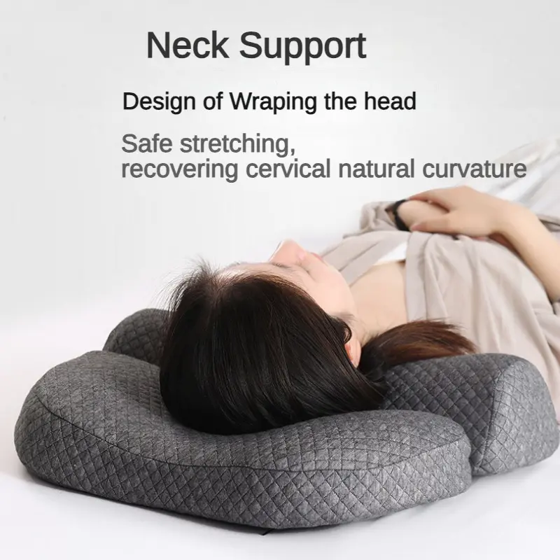Memory Foam Pillow Orthopedic Cervical Cushion Ergonomics Massage Sleeping Pillow Neck Pain Relief Slow Rebound Cushion Bedding