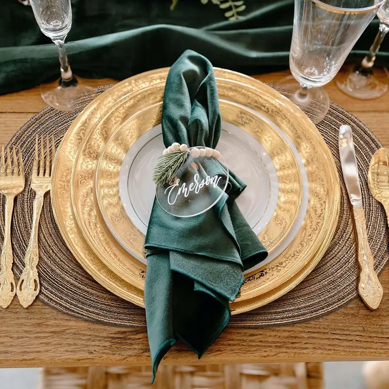 1/4/10PCS 35x50cm Oval Rop Cotton Braided Table Place Mat Coaster Placemat Non-Slip Table Mats for Dining Kitchen Table Washable