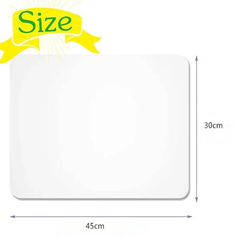 1/4/10pcs Clear Place Mats,Transparent Plastic Placemats Set for Dining Table, Keeps Table or Desktop Cloth Cleaner, Washable