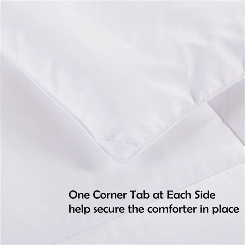 Luxurious White Goose Bed Duvet Super King Size Duvet 5 Stars Hotel Goose Feather Down Quilt Anti Allergen Ultra Soft Comforter
