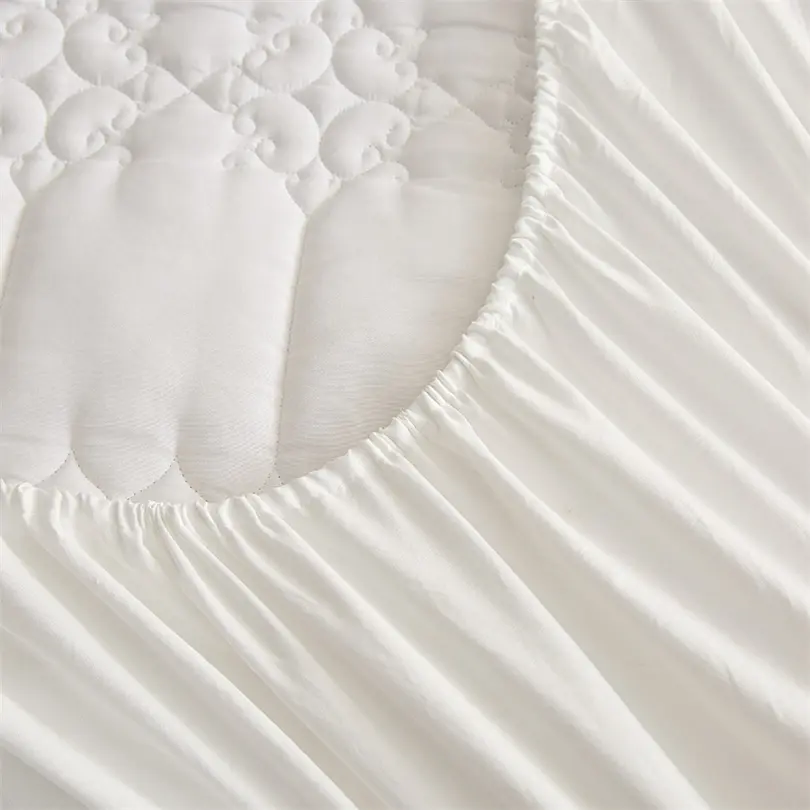 Premium 100% Waterproof Mattress Cover, 3D Air Single King Queen Size Mattress Pad Cover, Breathable All-Round Bed Fitted Sheet