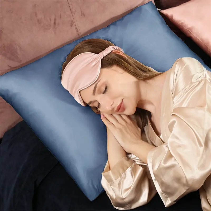 100% Natural Mulberry Silk Pillowcase for Hair and Skin Double Sides Real Silk 2pcs Pillow Case Cover Anti-Aging Hypoallergenic