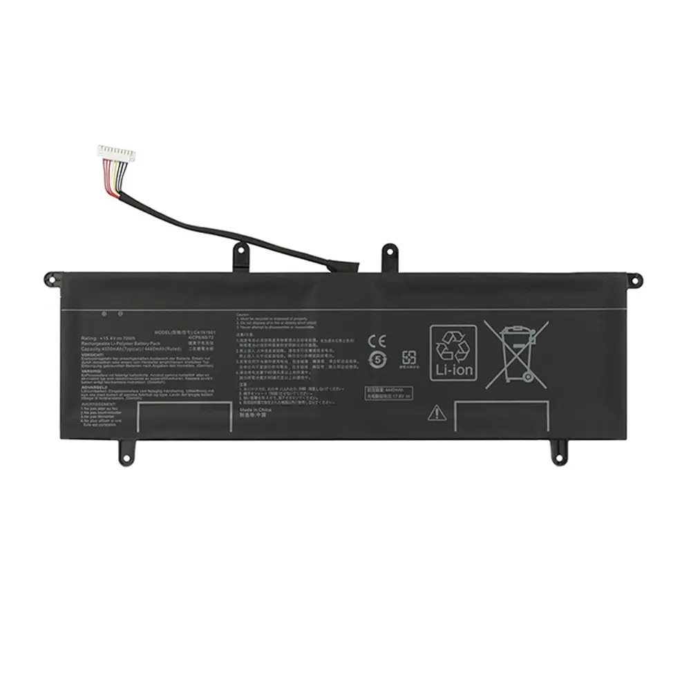 C41N1901 Laptop Battery for Asus ZenBook Duo UX481 UX481F UX481FL UX481FA UX481FAY UX481FLY UX4000F UX4000FL UX481FA-BM021R