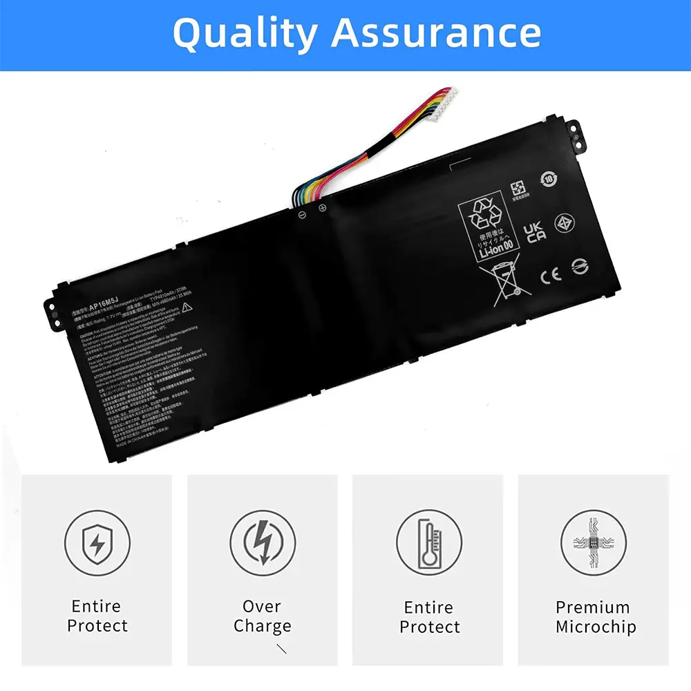 AP16M5J Laptop Battery for Acer Aspire 1 A114-31 A114-32 Aspire 3 A314-31 A314-32 A314-41 A315-21 A315-21G A315-22 A315-31