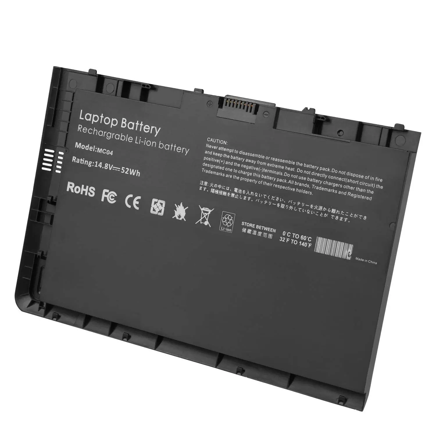 BT04XL Battery for HP EliteBook Folio 9470 9470M 9480m BT04 BA06 HSTNN-IB3Z HSTNN-I10C 687945-001 687517-241 HSTNN-DB3Z