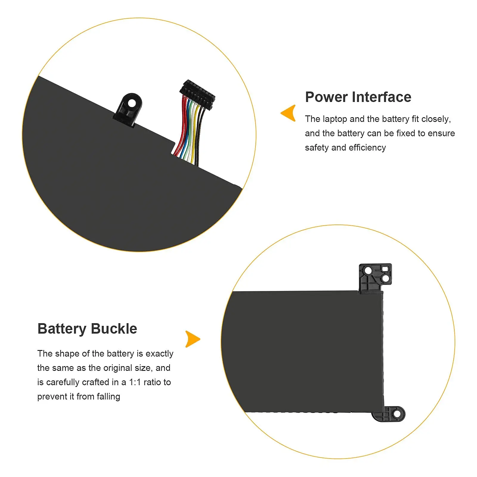 L16C2PB2 L16M2PB1 Laptop Battery for Lenovo IdeaPad 330 Battery 330-15IKB 320-15IKB 320-15AST 320-17IKB S145-15AST 320-15ABR